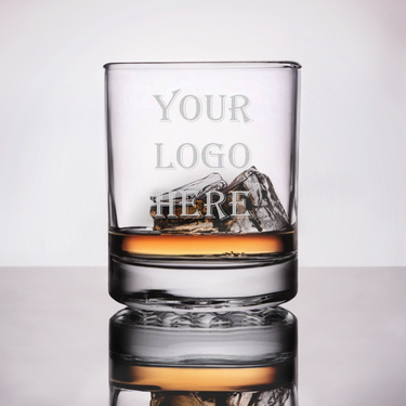 Premium Quality Custom Etched 12.25oz Whiskey Glass
